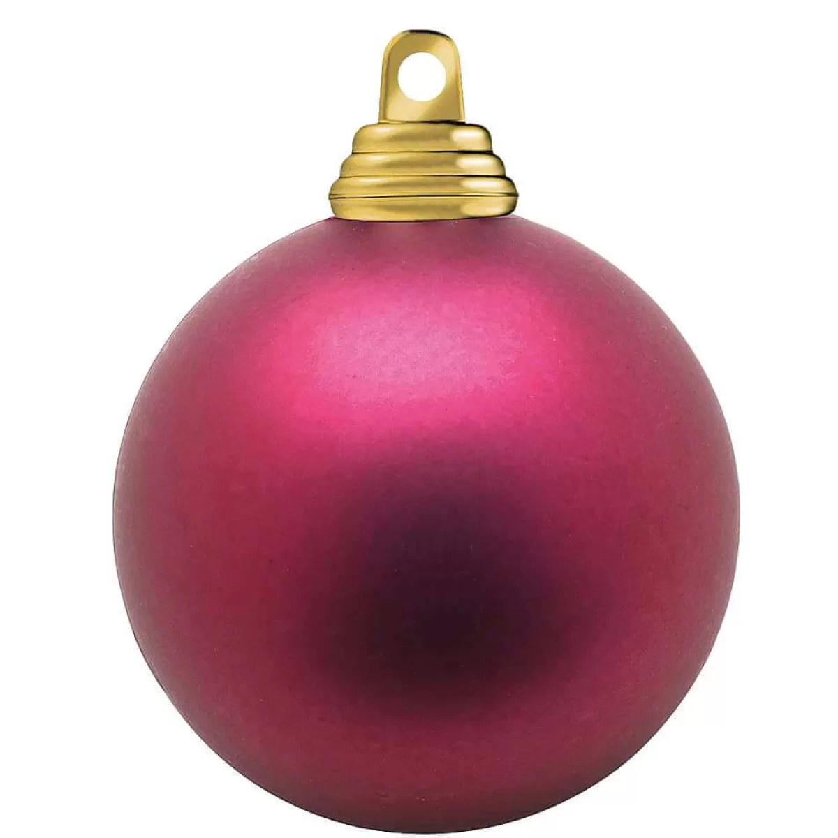Cheap DecoWoerner Beerene, Matte Weihnachtskugeln Aus Schwer Entflammbarem Kunststoff, 6 Cm Ø – 24 Stück rot