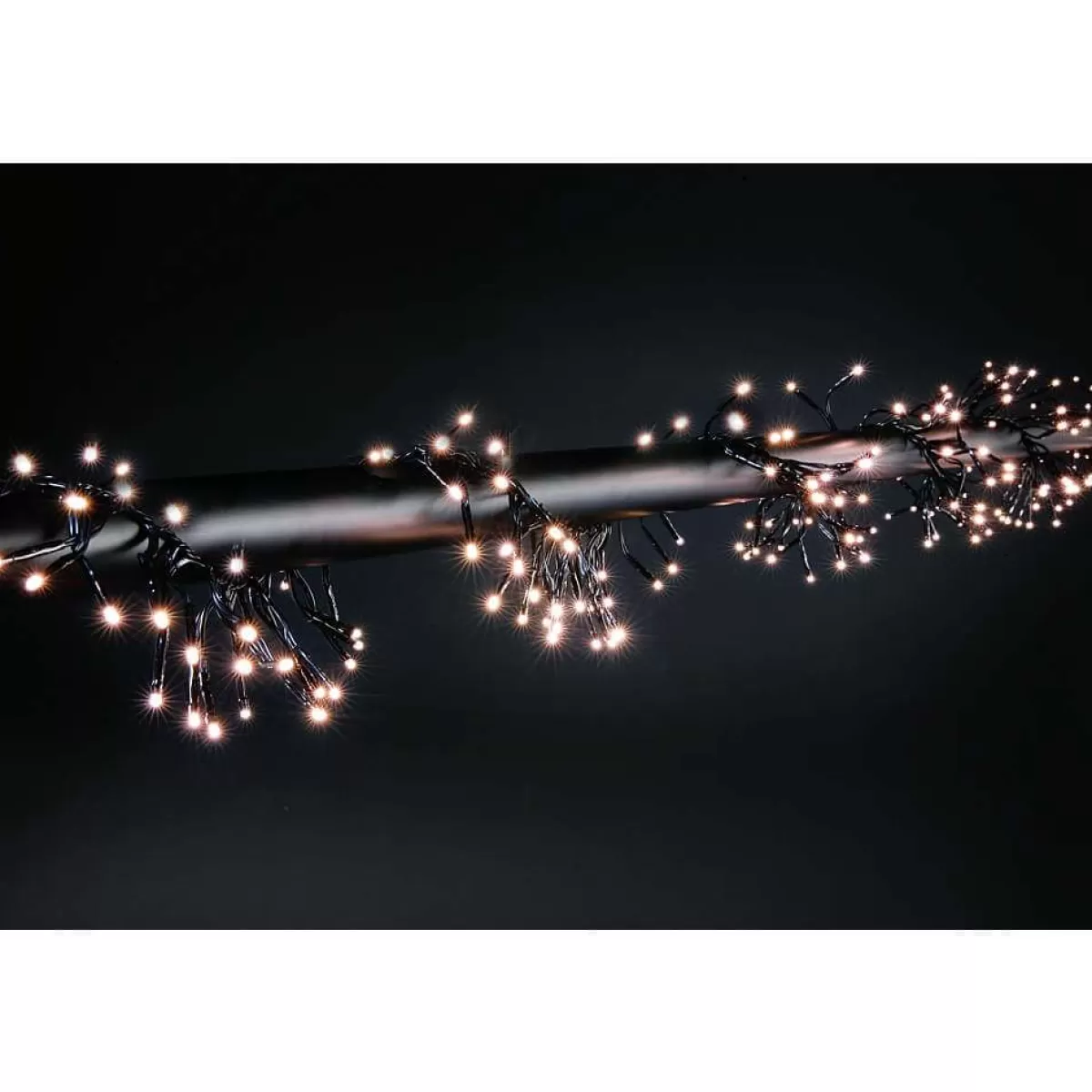 Hot DecoWoerner Blinkende LED Cluster Lichterkette Mit Timer, Für Außen, 6 M