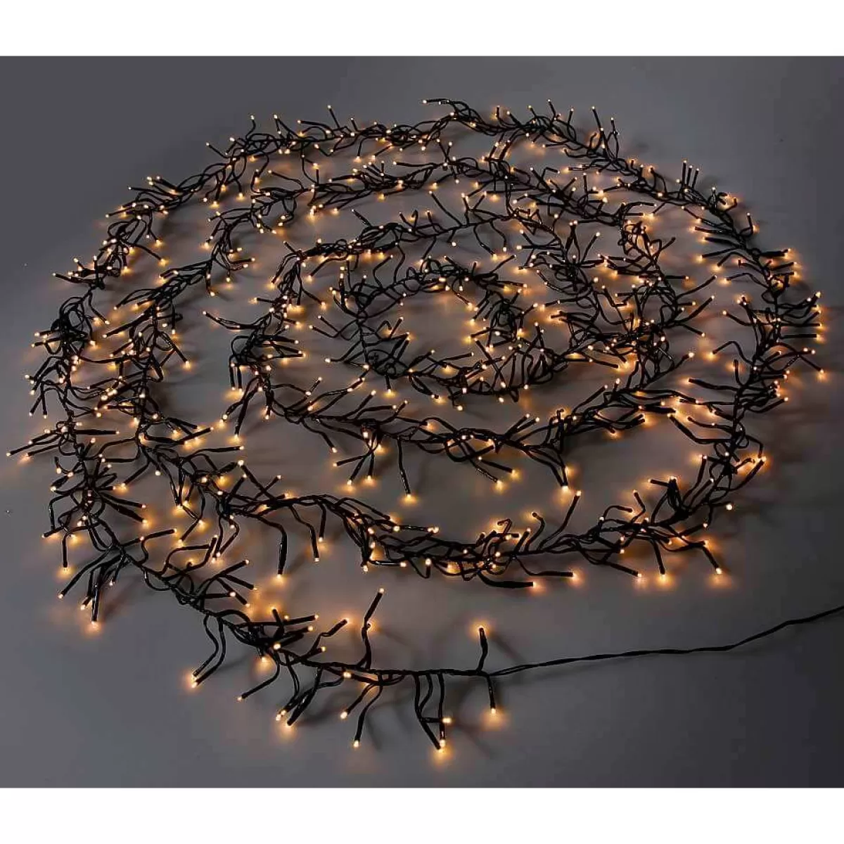 Hot DecoWoerner Blinkende LED Cluster Lichterkette Mit Timer, Für Außen, 6 M