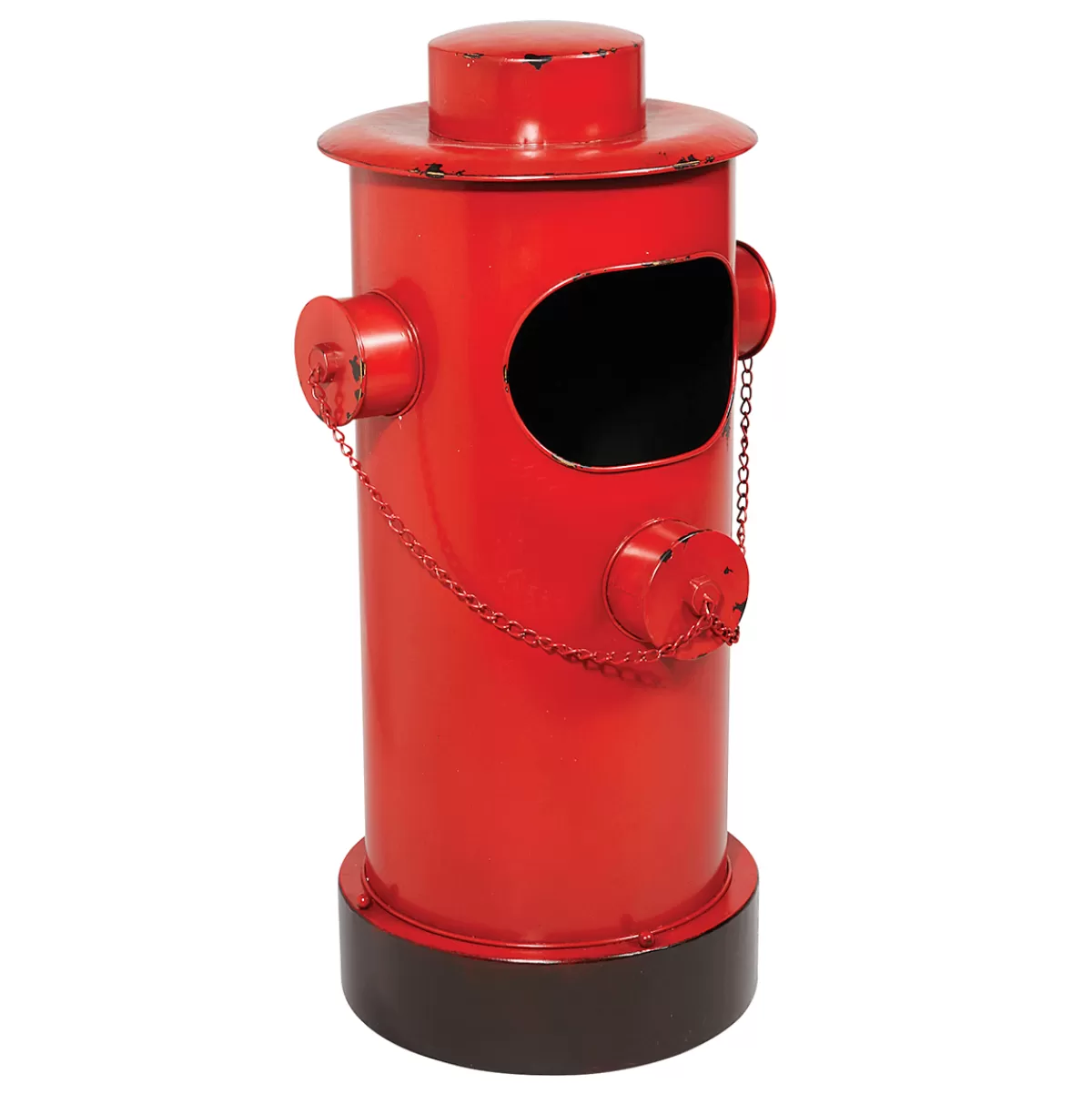 Fashion DecoWoerner Deko Hydrant Attrappe , 78 Cm Hoch rot