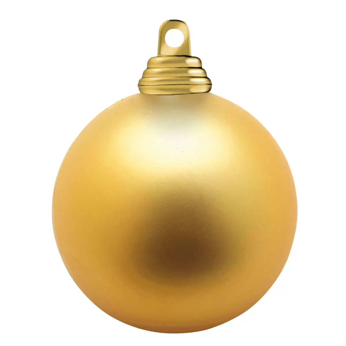 Fashion DecoWoerner Dunkel, Matte Weihnachtskugeln Aus Schwer Entflammbarem Kunststoff, 6 Cm Ø –24 Stück gold