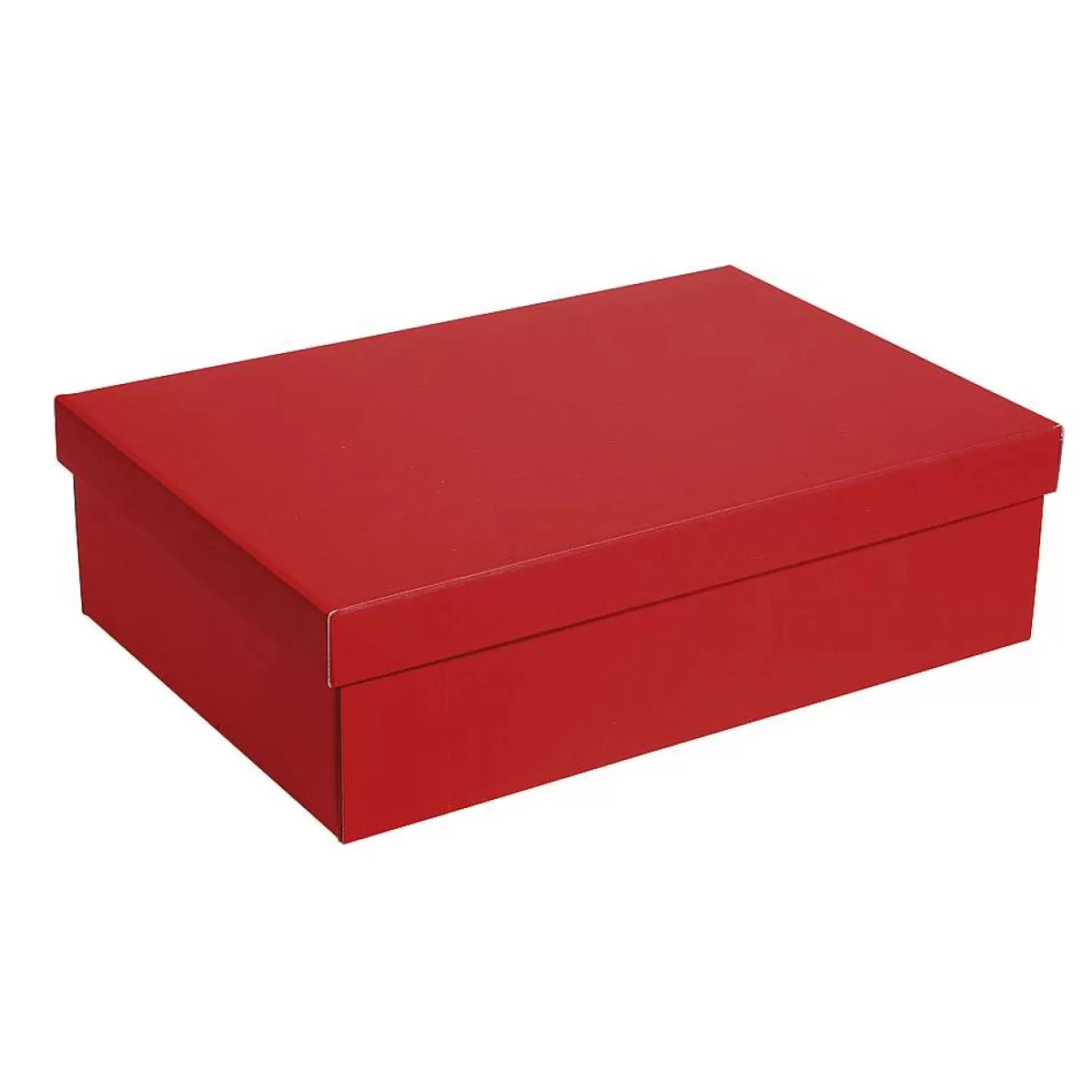 New DecoWoerner Geschenkkartons 38 X 26 X 10 Cm, 10 Stück rot