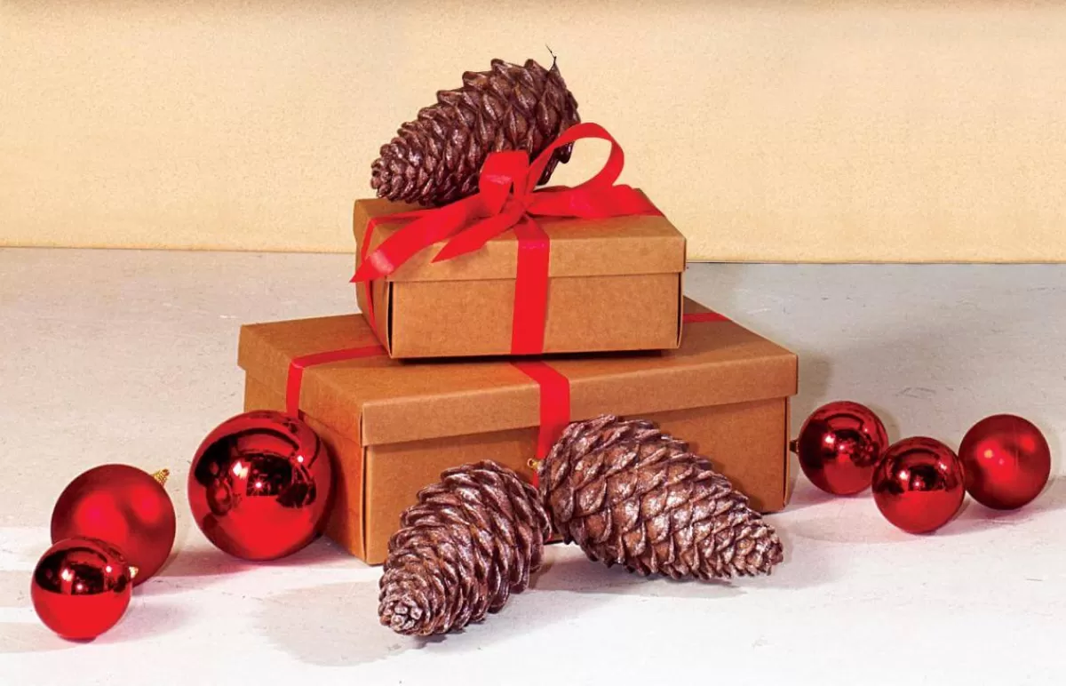 Online DecoWoerner Geschenkkartons 38 X 26 X 13 Cm 10 Stück braun
