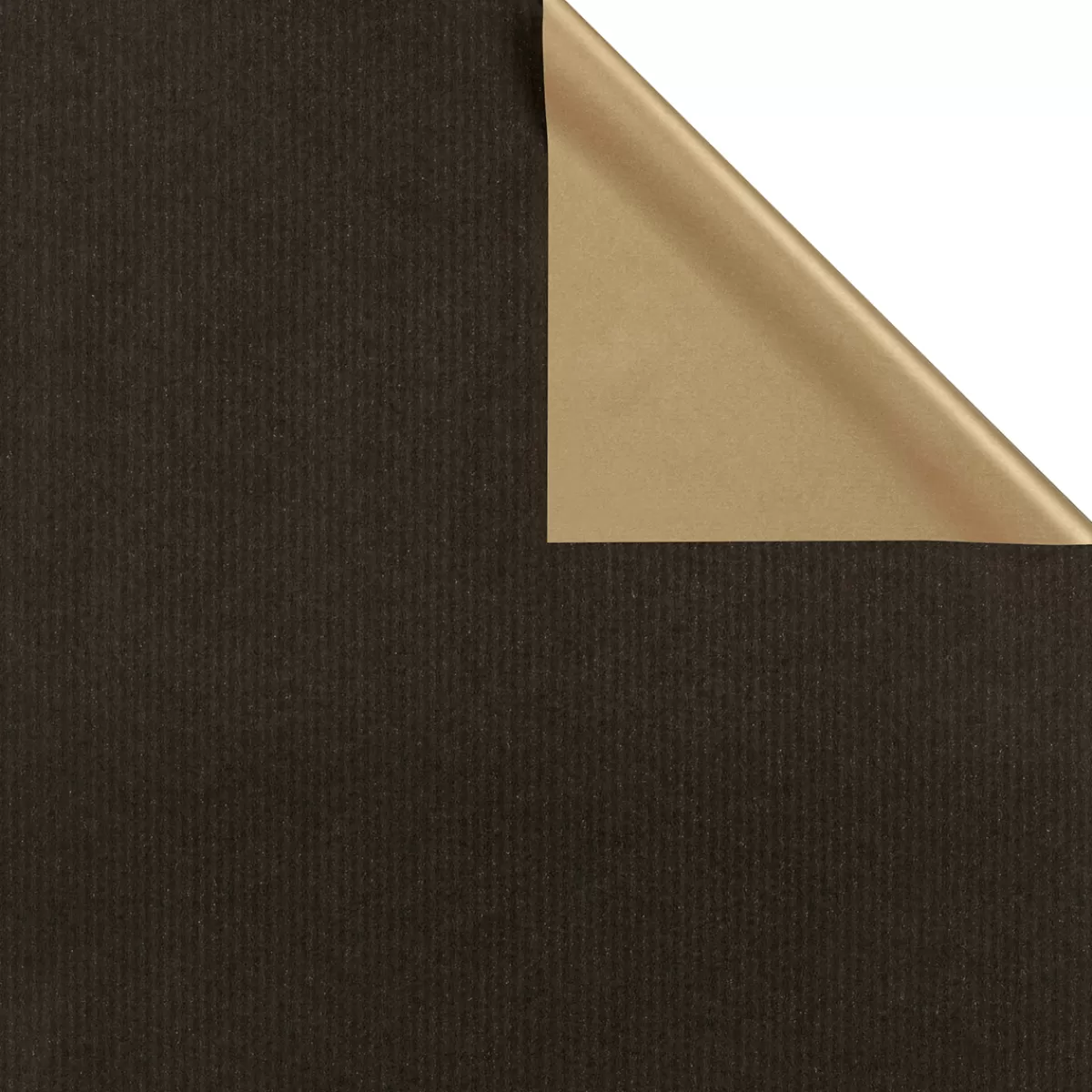 Cheap DecoWoerner Geschenkpapier Bicolor Secare Rolle 70 Cm, 250 M, /gold schwarz