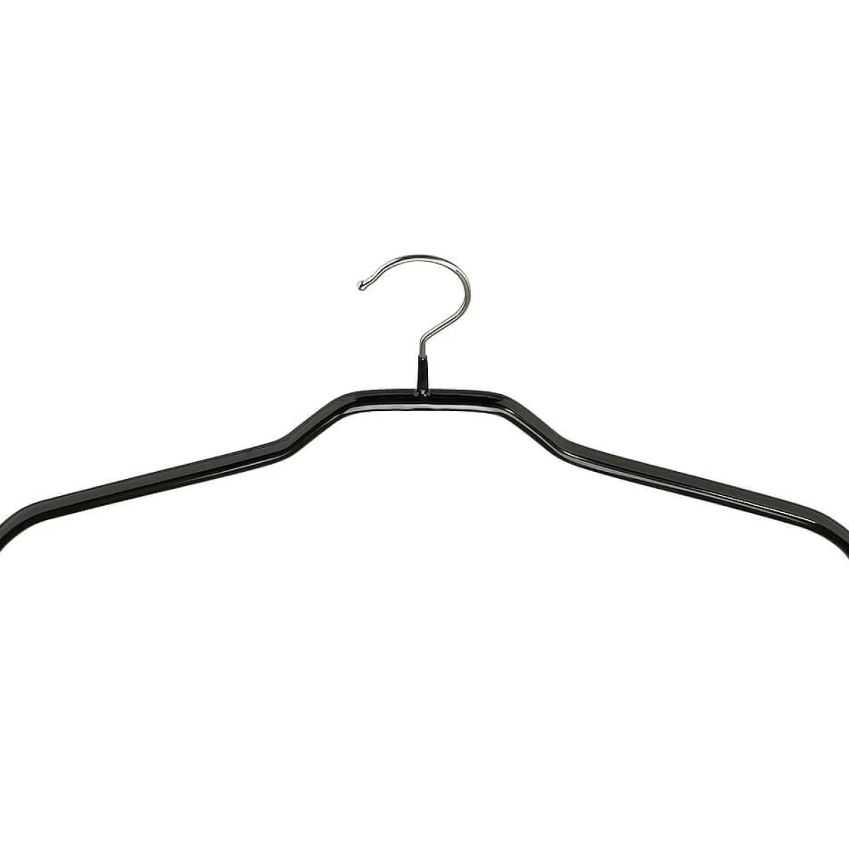 Cheap DecoWoerner Kleiderbügel Anti-Rutsch Topform 40 Cm, , 1 Karton à 100 Stück schwarz