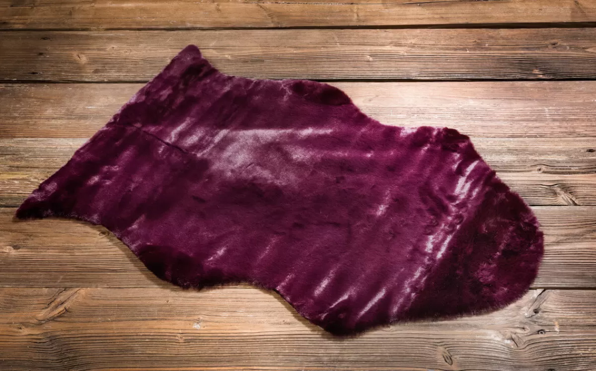 Best DecoWoerner Kunstfell 60cm violett