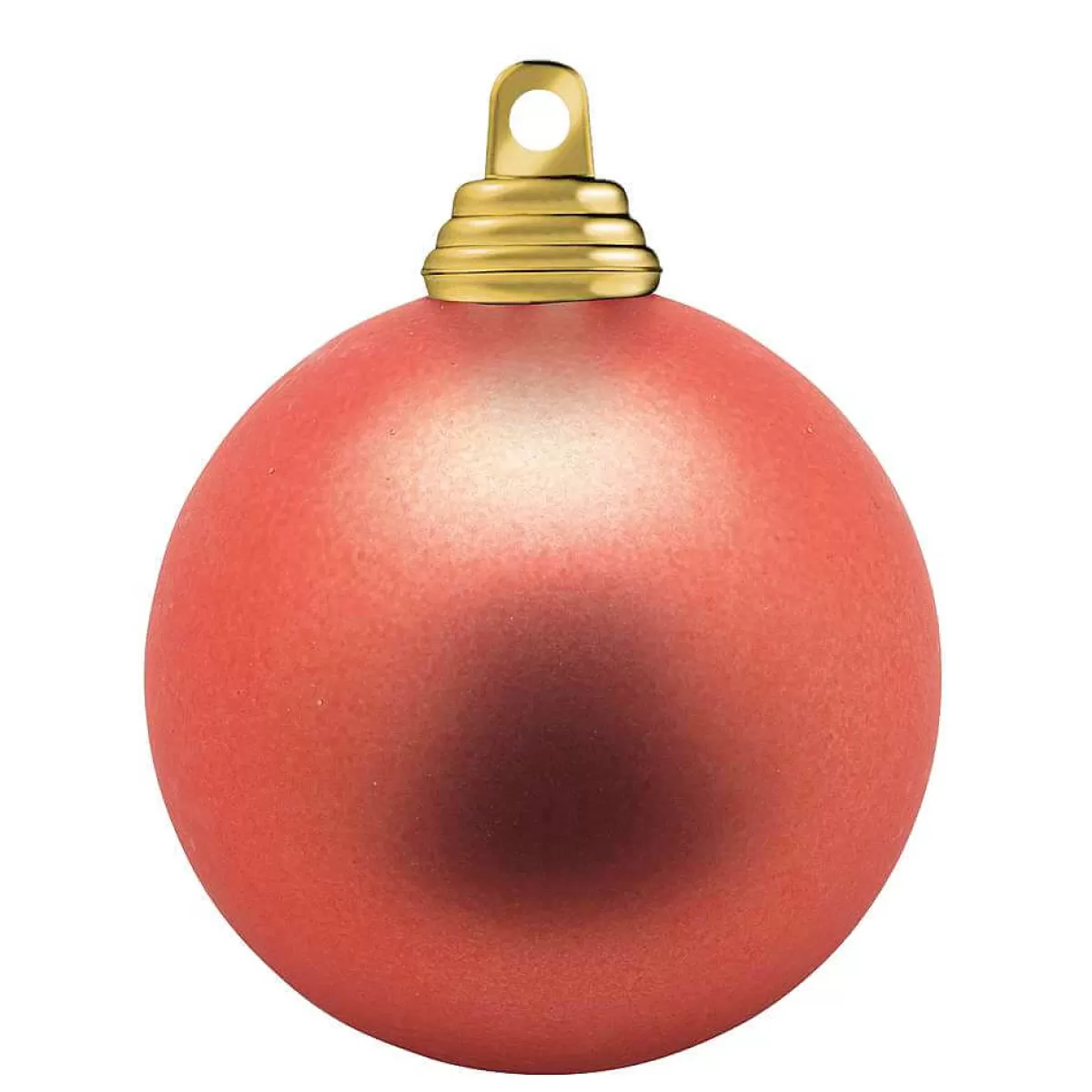 Outlet DecoWoerner Kupfere, Matte Weihnachtskugeln Aus Schwer Entflammbarem Kunststoff, 6 Cm Ø – 24 Stück rot