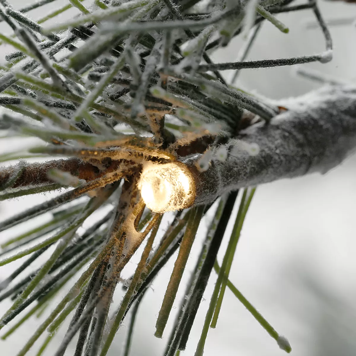 Cheap DecoWoerner LED Baum Warmweiß 210 Cm braun