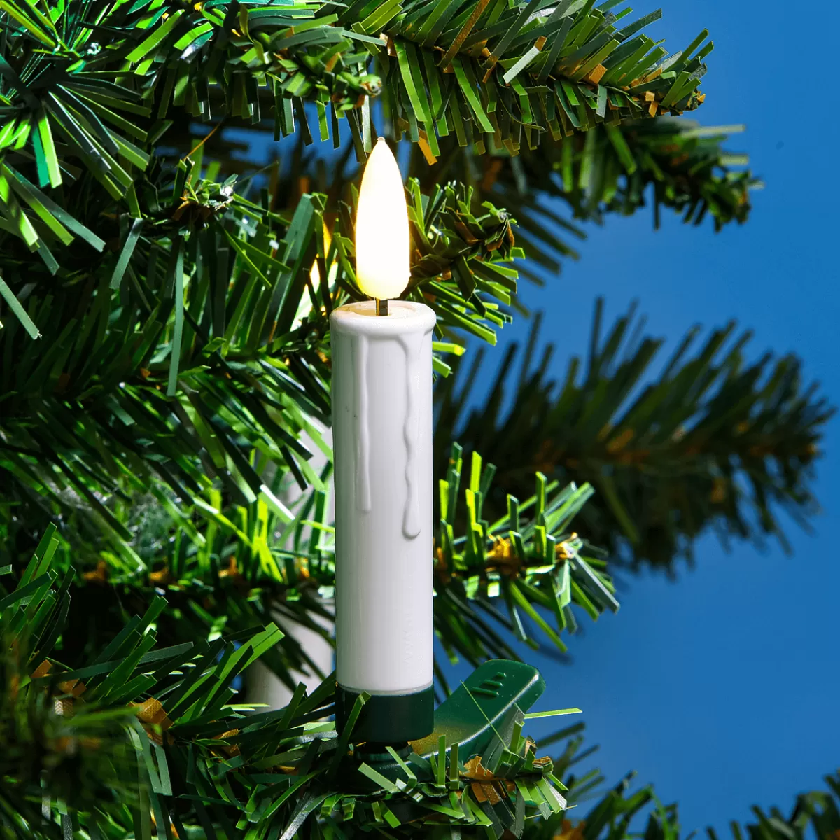 Flash Sale DecoWoerner LED Deko Kerzen Creme/warm 10 Cm weiß