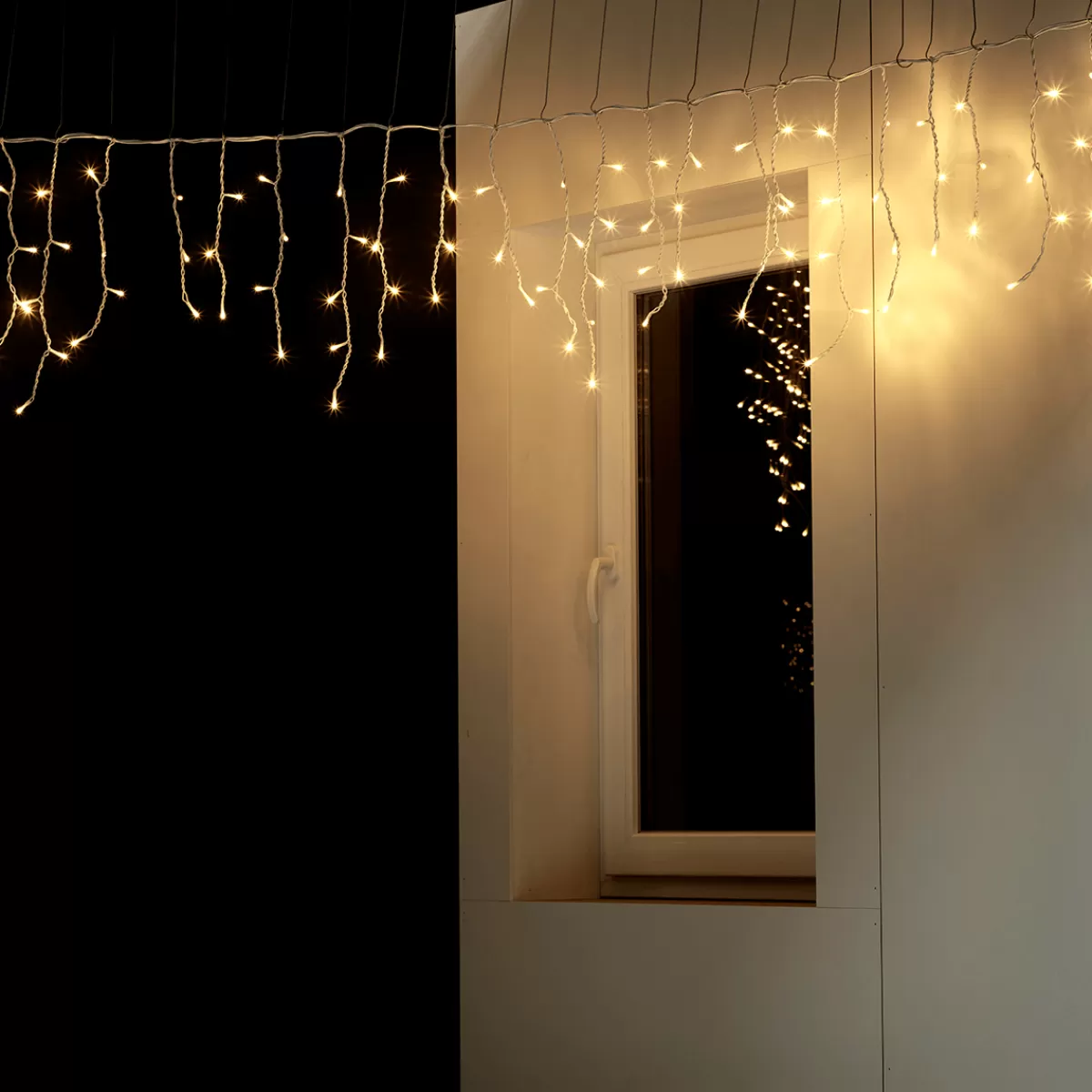 Fashion DecoWoerner LED Profi Icicle-Light System IP20 300 X 50 Cm Ohne Zuleitung weiß