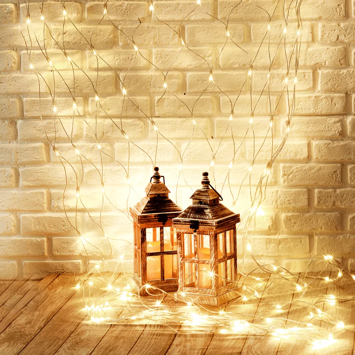 Best Sale DecoWoerner LED Profi Lichternetz System IP20, 250 Cm Ohne Zuleitung, Klar