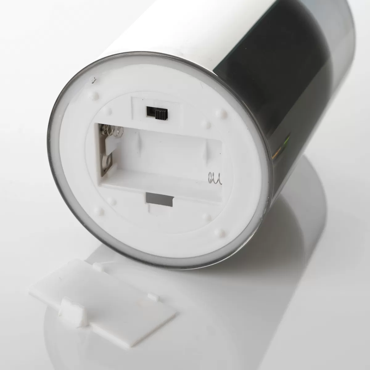 Clearance DecoWoerner LED-Kerze Aus Wachs Im Rauchen Glas 10 X 15 Cm Grau