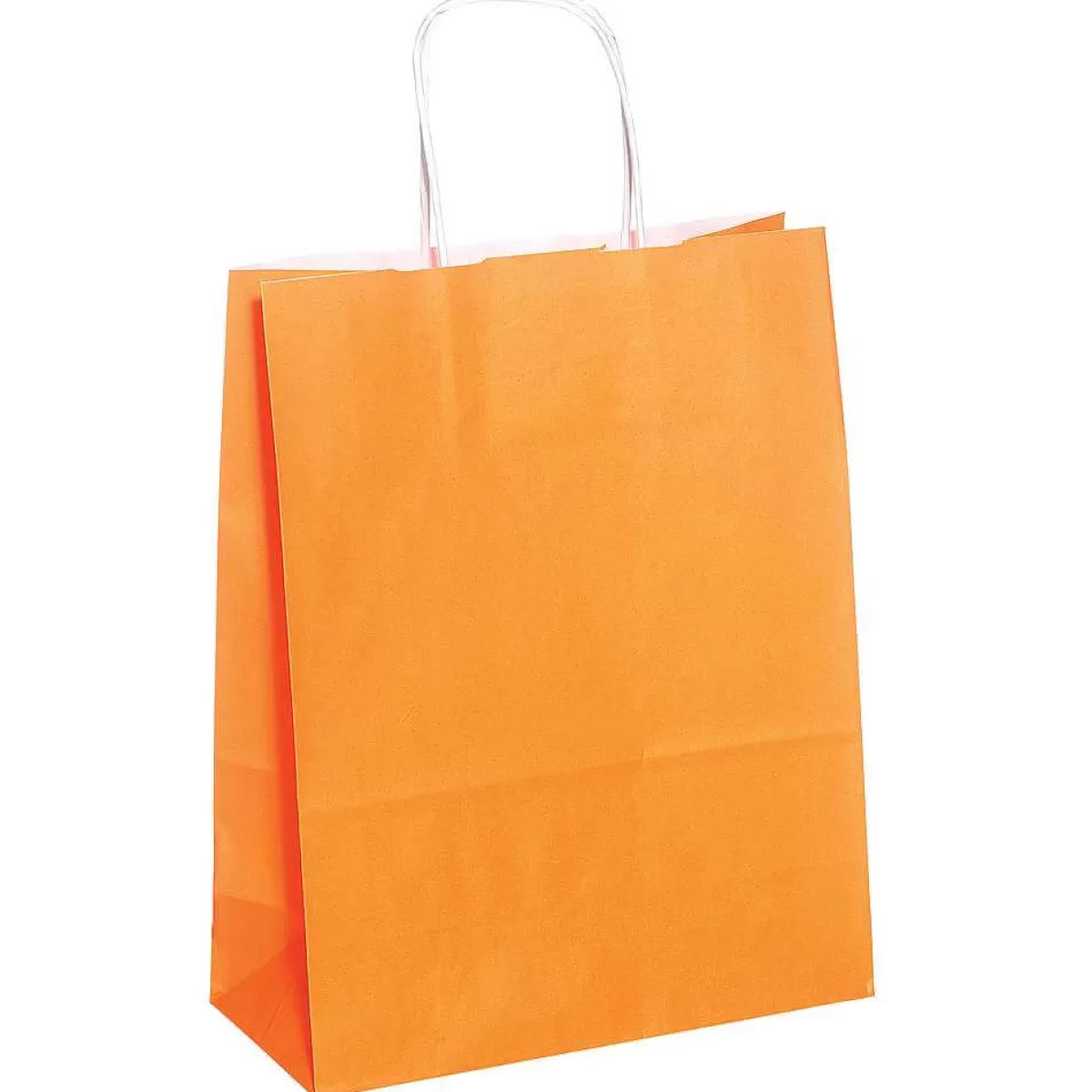 Online DecoWoerner Tragetasche "Uni", 29 X 22 Cm, 50 Stück orange