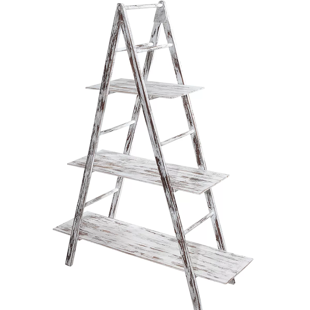 Online DecoWoerner Vintage Leiter-Regal , 150 Cm Hoch weiß