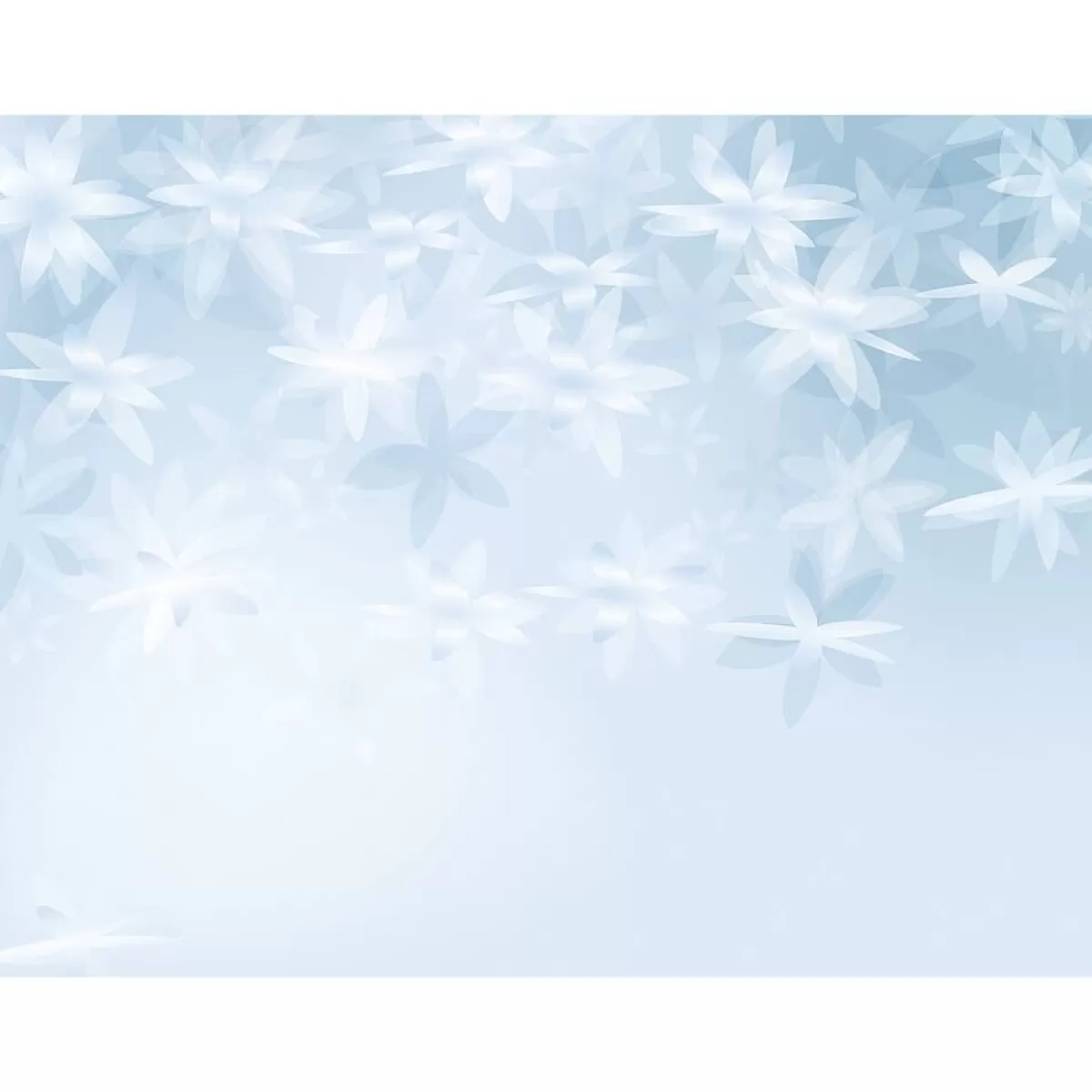 Discount DecoWoerner XXL-Planenbanner "Eisblumen" Aus Schwer Entflammbarer LKW-Plane 250 X 330 Cm